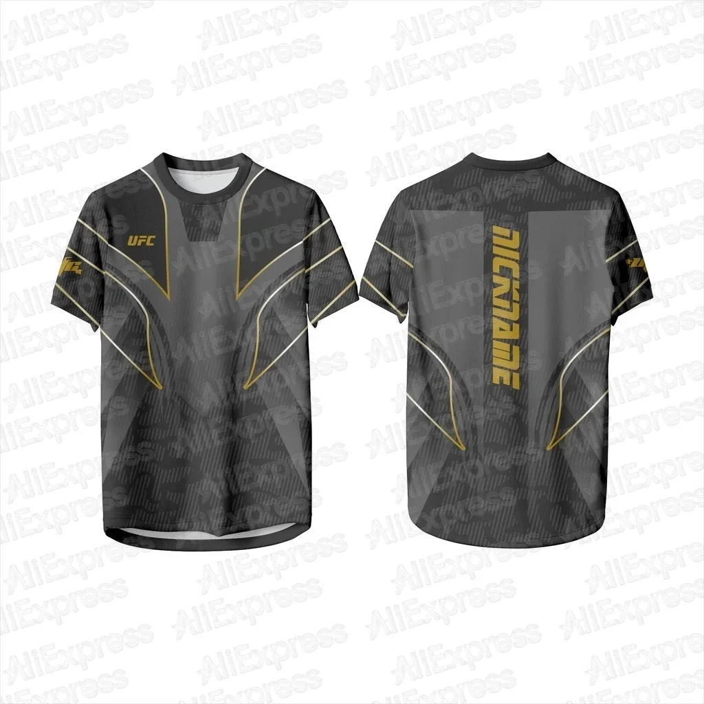 

Футболка с 3D принтом UFC 2025 Hot MMA Fighting Tournament, летняя мужская футболка Ultimate Fighting Championship, топ для болельщиков