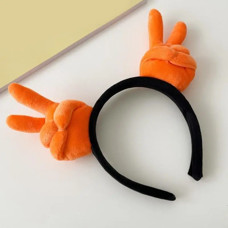 U4LE عصابات رأس لغسل الوجه، أغطية رأس جميلة ومبتكرة لعروض المسرح، أربطة شعر فريدة من نوعها