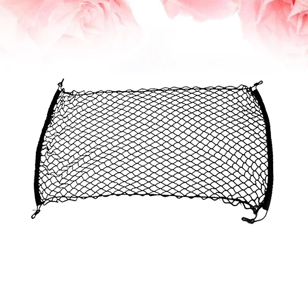 

95x65cm Trunk Mesh Storage Net Heavy Duty Cargo Organizer for Car Van Suv Rear Cargo Space Holds Equipment Umbrellas Items