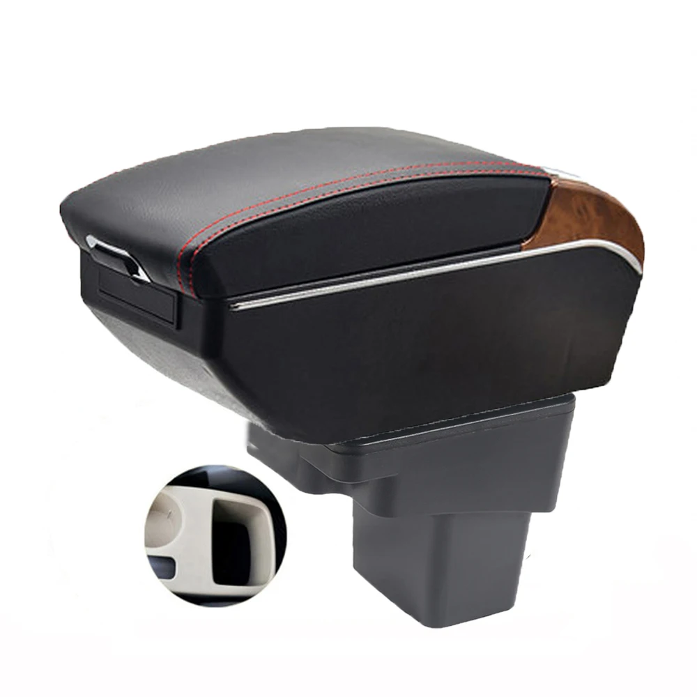 

Для Hyundai Accent RB Solaris подлокотник, детали для модернизации, центральная консоль, специальное место для хранения, автомобильный подлокотник с USB