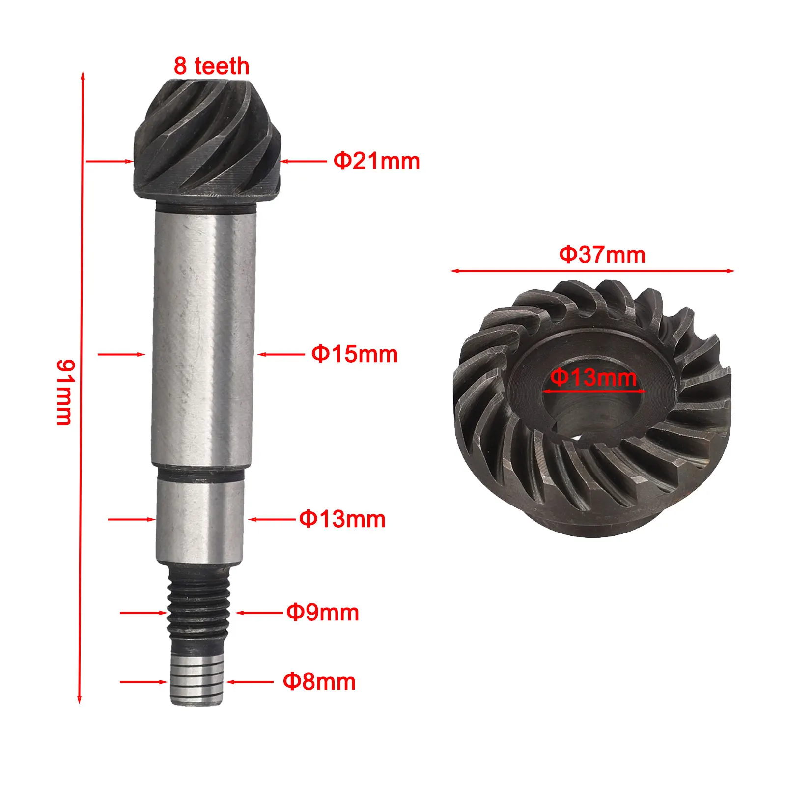 Gear For 125 Machine Gear Power Tool Easy Installation High-quality Materials Long Service Life Precise Fit For Gear