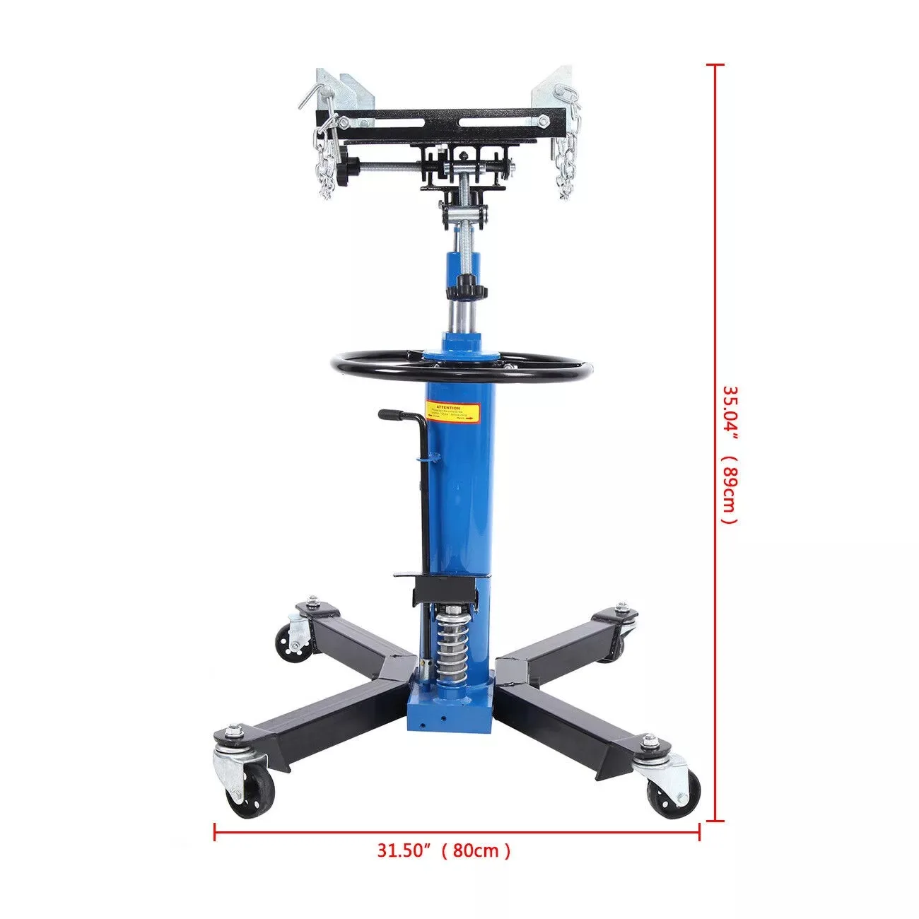 0.5T Hydraulic Telescopic Transmission Jack Hydraulic High Position Transmission Jack Car Gearbox Lifting Machine