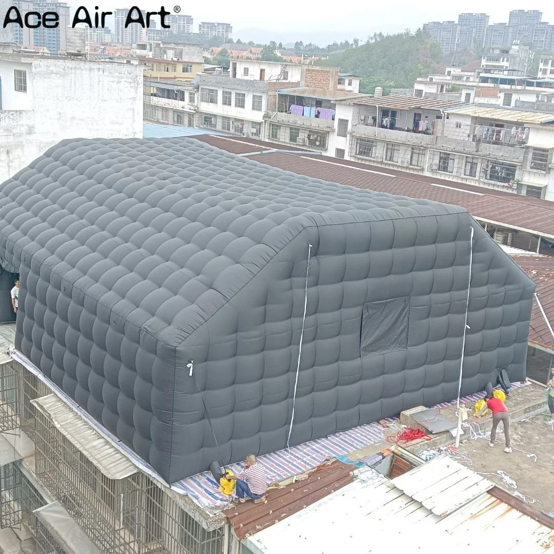 Barraca inflável da boate, grande barraca inflável da festa da propaganda do diodo emissor de luz exterior para DJ, eventos, atividades de casamentos e shows comerciais