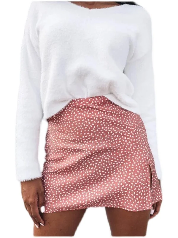 

Новая летняя облегающая юбка с асимметричным подолом и цветочным принтом, юбка трапециевидной формы, трансграничная юбка на молнии со средней талией, полиэстер...