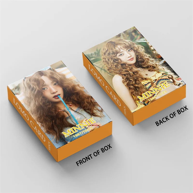 

Gidle Group 55 шт./компл. альбом I SWAY Lomo Card YUQI Minnie SHUHUA Soyeon MIYEON открытка (G) I-DLE Коллекционная открытка Фотокарта