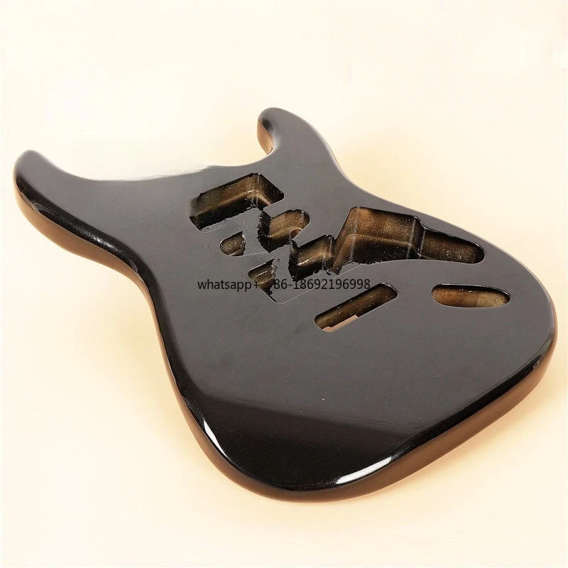 

Электрический гитарный гибридный телосборник (корпус) Double Rock, черный