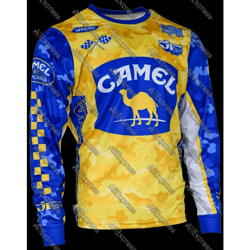 エンデューロMTBダウンヒルジャージ バイクモトクロスジャージ MXジャージ サイクリングジャージ メンズ DHジャージ オフロード マウンテン BMX サイクリングジャージ