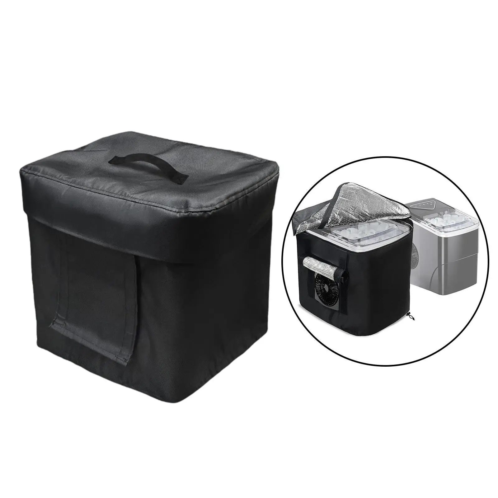 

Ice Maker Dust Cover Sturdy Air Fryer Cover for Kitchen Home Electric Cooker