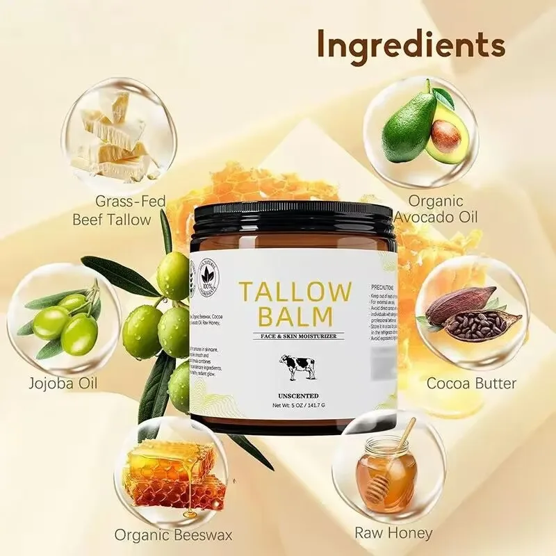 بلسم طويل القامة للوجه والجسم مرطب مغذي للغاية للبشرة الجافة والمتشققة كريم إصلاح البشرة الطبيعية #2