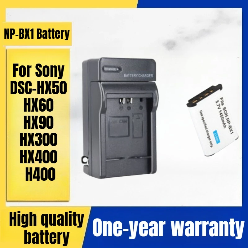 

NP-BX1 Аккумулятор для камеры, зарядное устройство для цифровой камеры Sony DSC-HX50 HX60 HX90 HX300 HX400 H400 3,7 В 1450 мАч