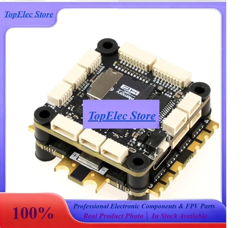 TopessFlyingRC H7D MK1 H743 FPV Flight Controller FC DPS310/SPL06 Version Support Analog/Digital VTX BF/INAV/AP Firmware For FPV