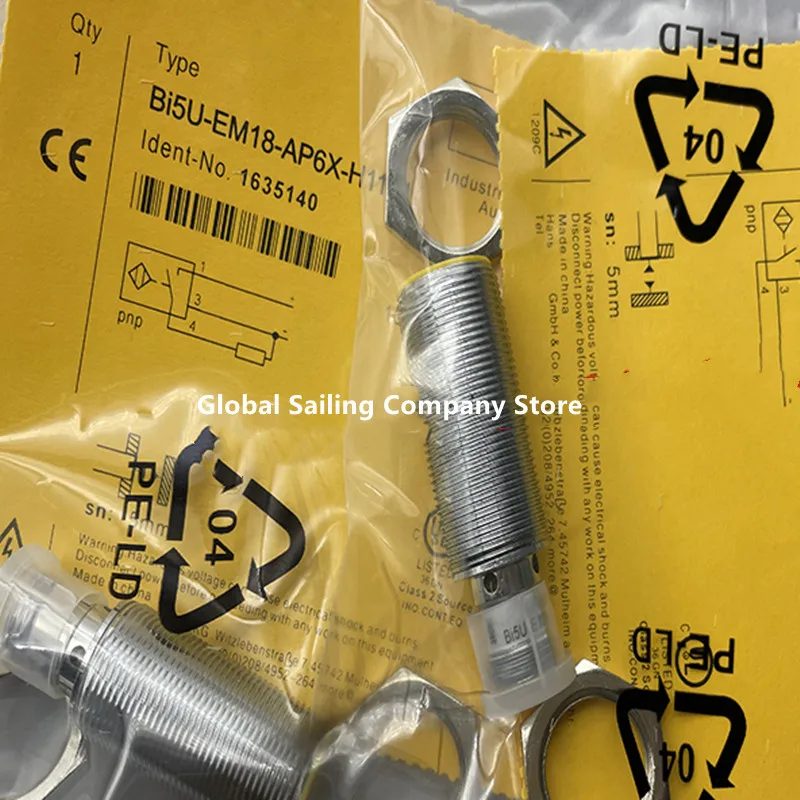 

3pcs New proximity switch Bi5U-EM18-AP6X-H1141 Bi5U-EM18-AN6X-H1141