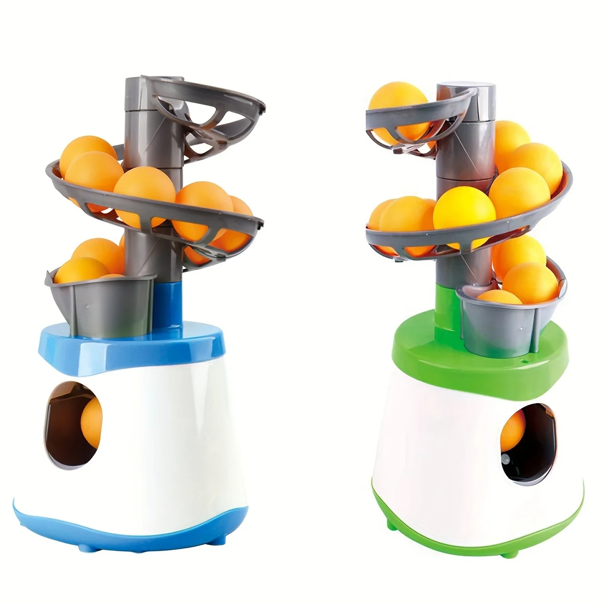 1pc Upgraded Dual Power Table Tennis Robot Portable Ping Pong Training Machine for Coaches (Ball Not Included )