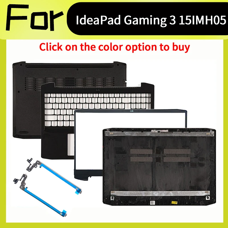 

Black Laptop Accessorie For IdeaPad Gaming 3 15ARH05 15IMH05 Replacement Cover
