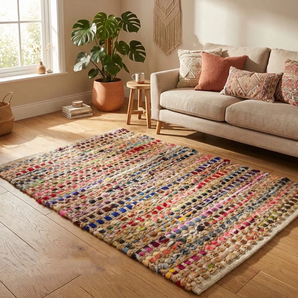 National Morocco Vintage Carpet for Living Room No Glue Anti-skid Bedside Rug Home Door Mat Bedroom Rug Bedside Tatami Floor Mat