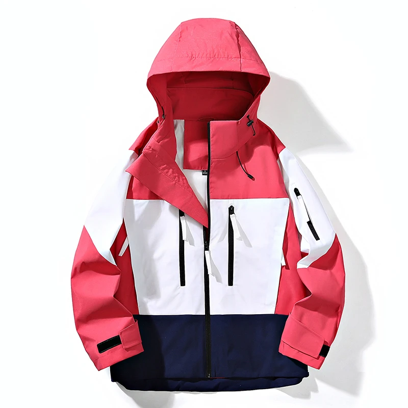 Fashion Brand Women Softshell Hiking Jackets Waterproof Windproof Winter Windbreaker Hood Travel Outdoor Sports Trekking Coat