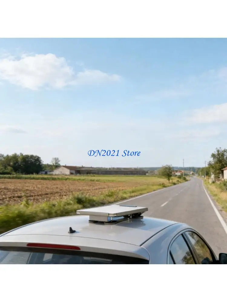 F3KE Global Vehicle Roof Mount Direct current Small Dish Antennas for Consistent Internet Connection During Travel