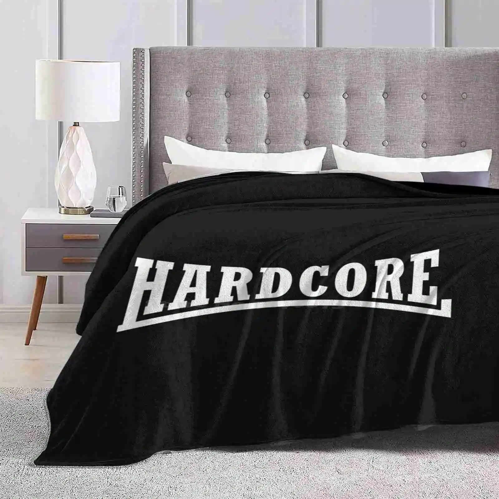 Hardcore New Selling Custom Print Flannel Soft Blanket Hardcore Angerfist Uptempo Terror