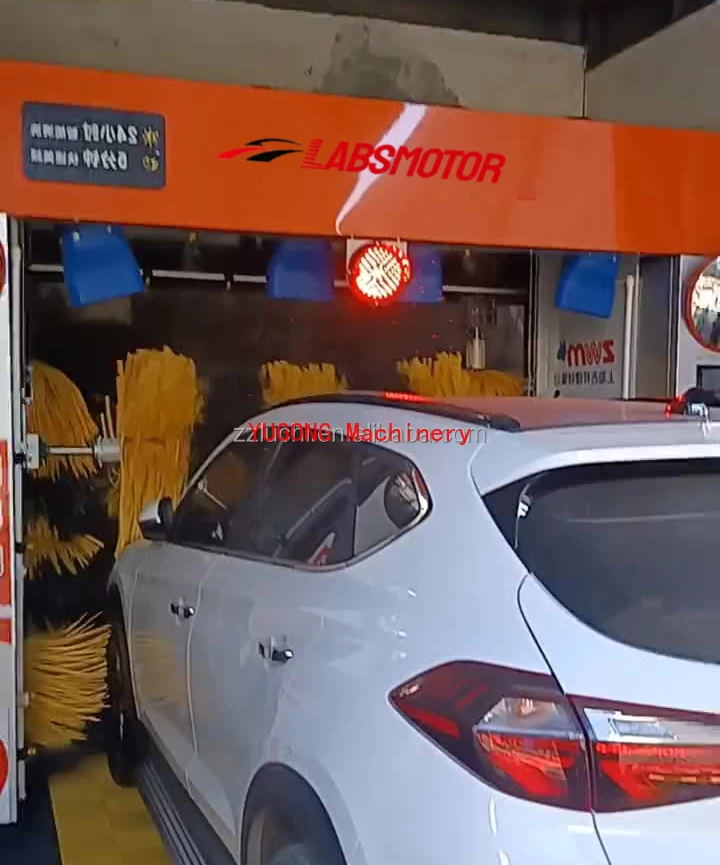 Automatic Car Wash Outdoor Parking Payment Credit Card Cash Car Wash Self-service