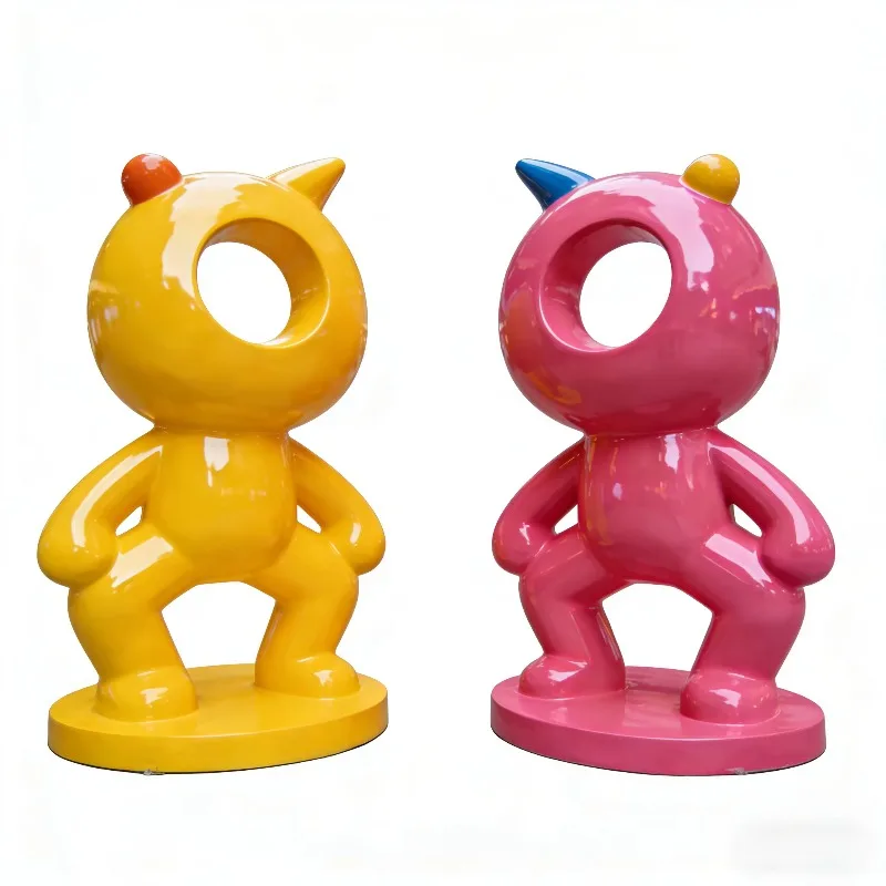 Custom popular resin abstract, irregularly shaped carved sculptures, high-quality, high-quality materials