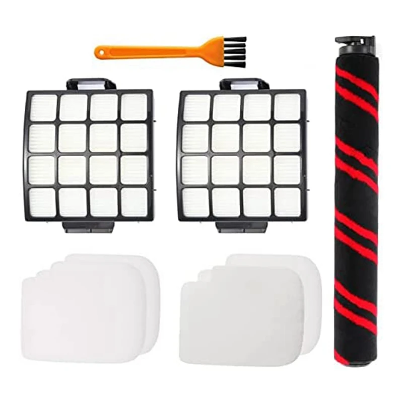 

Brush Roll Filters Kit Main Brush Replacement For Shark Stratos Duoclean AZ3002 AZ3000 Upright Vacuum Cleaner