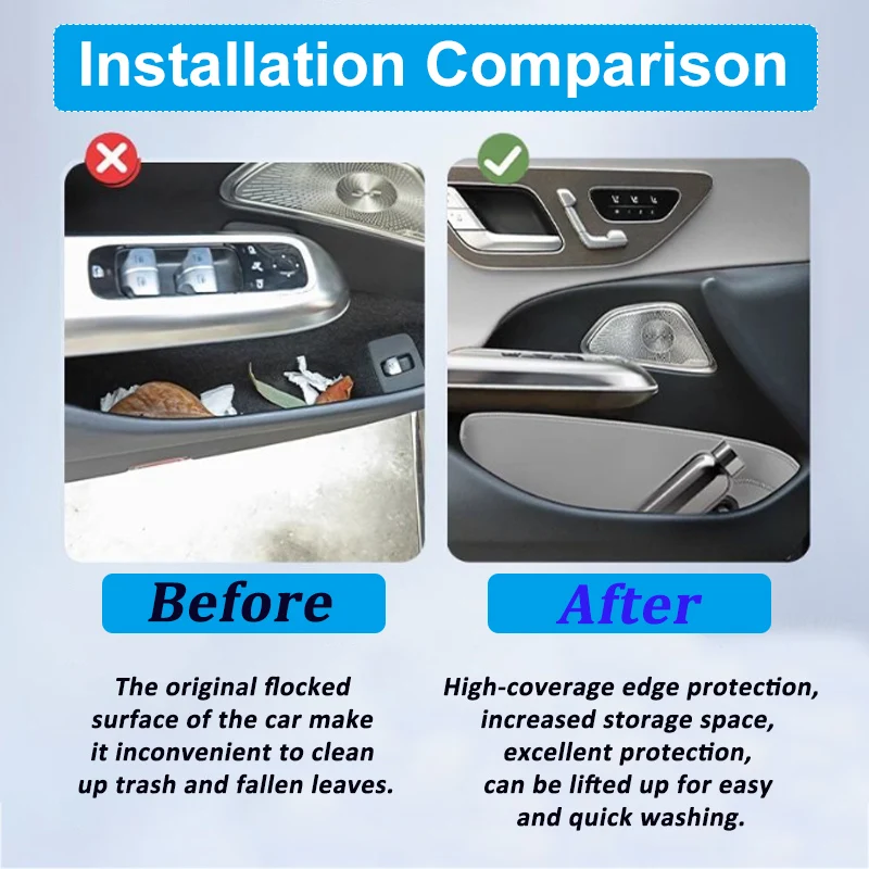 صندوق تخزين باب السيارة لملحقات Jaecoo J8 8 شيري تيجو 9 2023 2024 2025 فتحة باب السيارة تخزين منظم الجيب صناديق الجزء #3