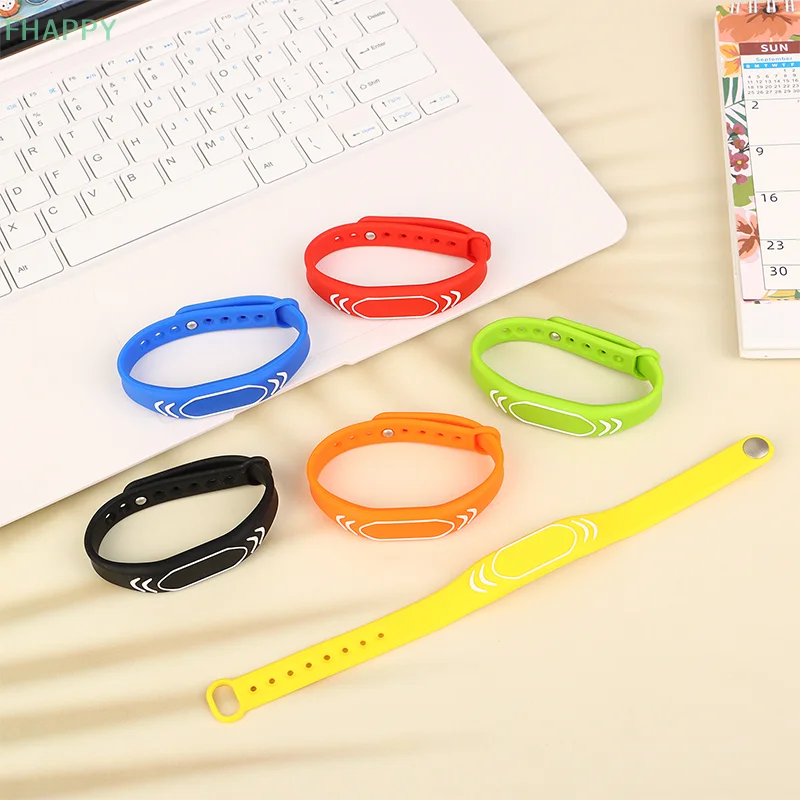 ID 125Khz T5577 Clone Copy Bracelet EM4305 Replicable Writable Waterproof Wristband Key Rfid Copier Badge Access Control Token