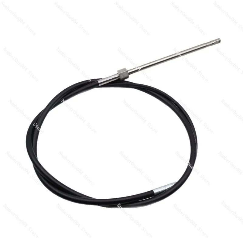 

Universal Steering Cable for Fiberglass Boats, Compatible with Outboard Motor Front Control Systems