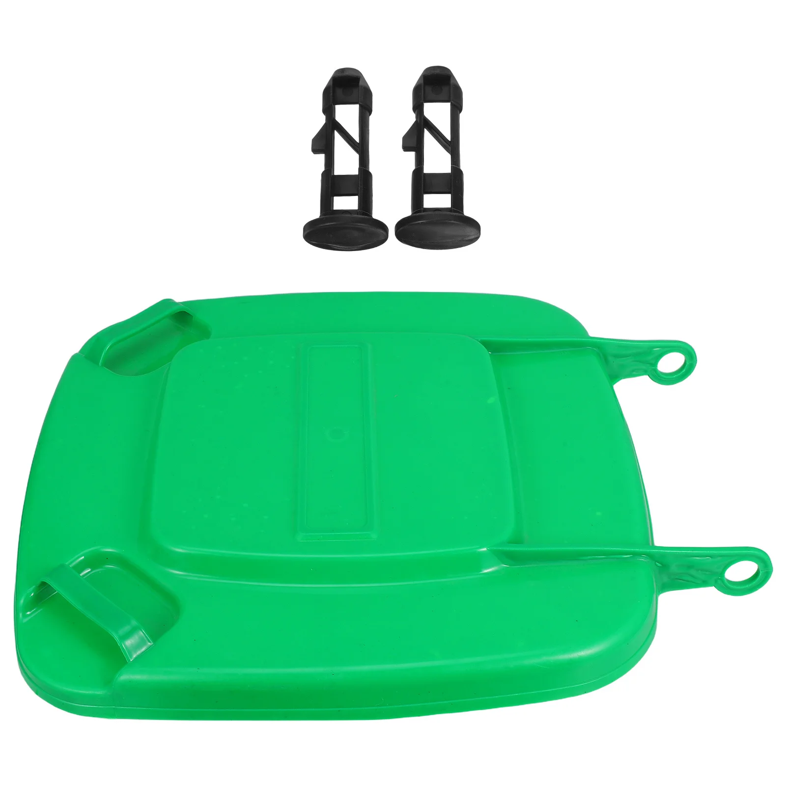 

1Set Garbage Can Lid Outdoor Replacement Universal Trash Can Cover Lock Clip Pin Thickened Lid Weather Resistant Odor Proof