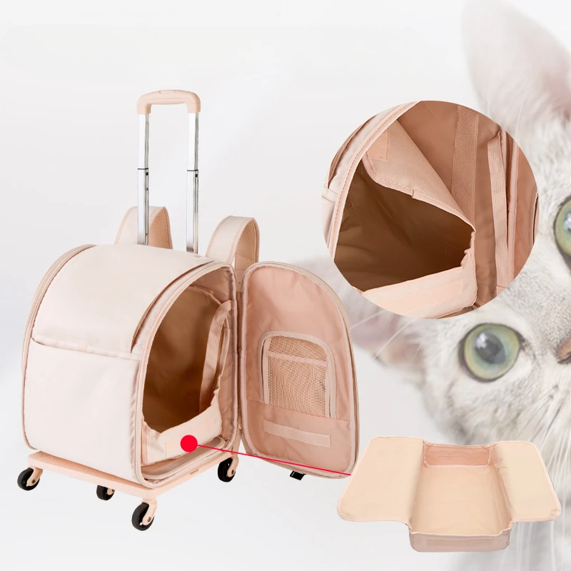 Konges Slojd zaino Trolley per animali domestici, accessori per Trolley a bolle per gite portatili per borsa da trasporto per gatti, forniture per passeggini