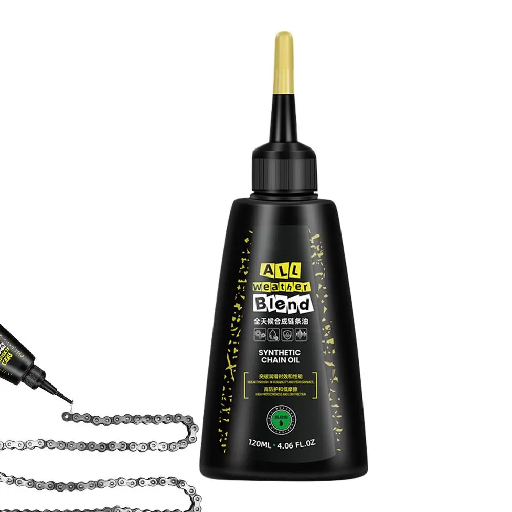 AliExpress NONE Cycle Chain Lubricant 4.06Fl.oz Mountain Cycle Chain Oil CCycle Lubricating Oil All-Purpose All-Weather Bikes Pedal Grease For