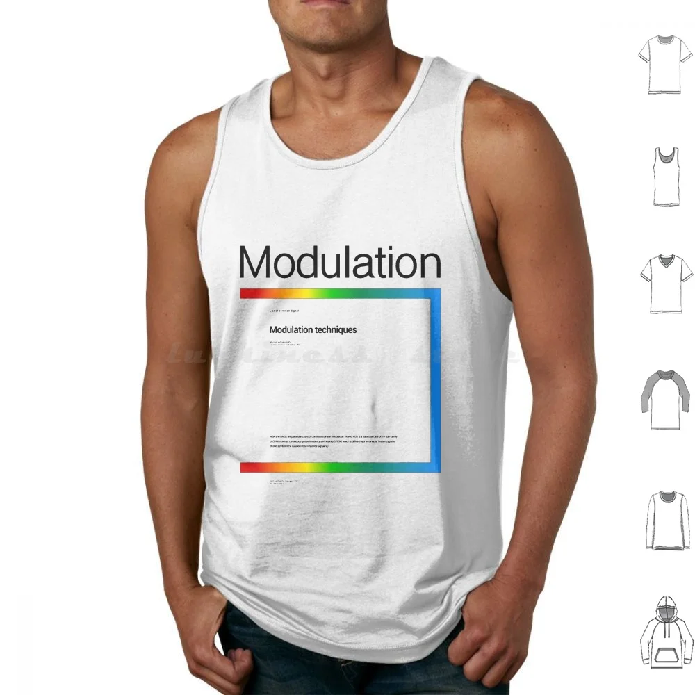 047-Modulation 01 Tank Tops Vest Sleeveless Modulation No More Heroes 2 Nomoreheroes No More Heroes Nmh Wii Suda Suda 51 51