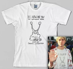 2024 Summer 100% Cotton Men Casual Worn By Kurt Cobains Hi How Are You Flipper Grunge Is Dead Still Suck 90s T-shirt S-3XL