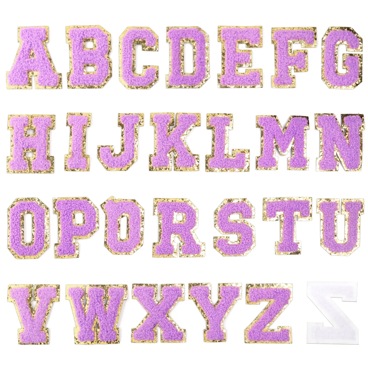 26 Stks/partij Kleur Letter Patches Borduurwerk Alfabet Strijk Patch Stof Voor Tassen Handwerk Kleding Diy Naaien Appliques Benodigdheden