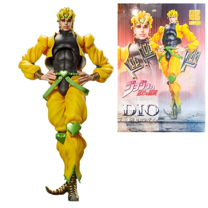 

In Shock Original MEDICOS JoJo's BIG Bizarre Adventure Dio Brando Action Figure Toys For Boys Girls Kids Children Birthday Gifts