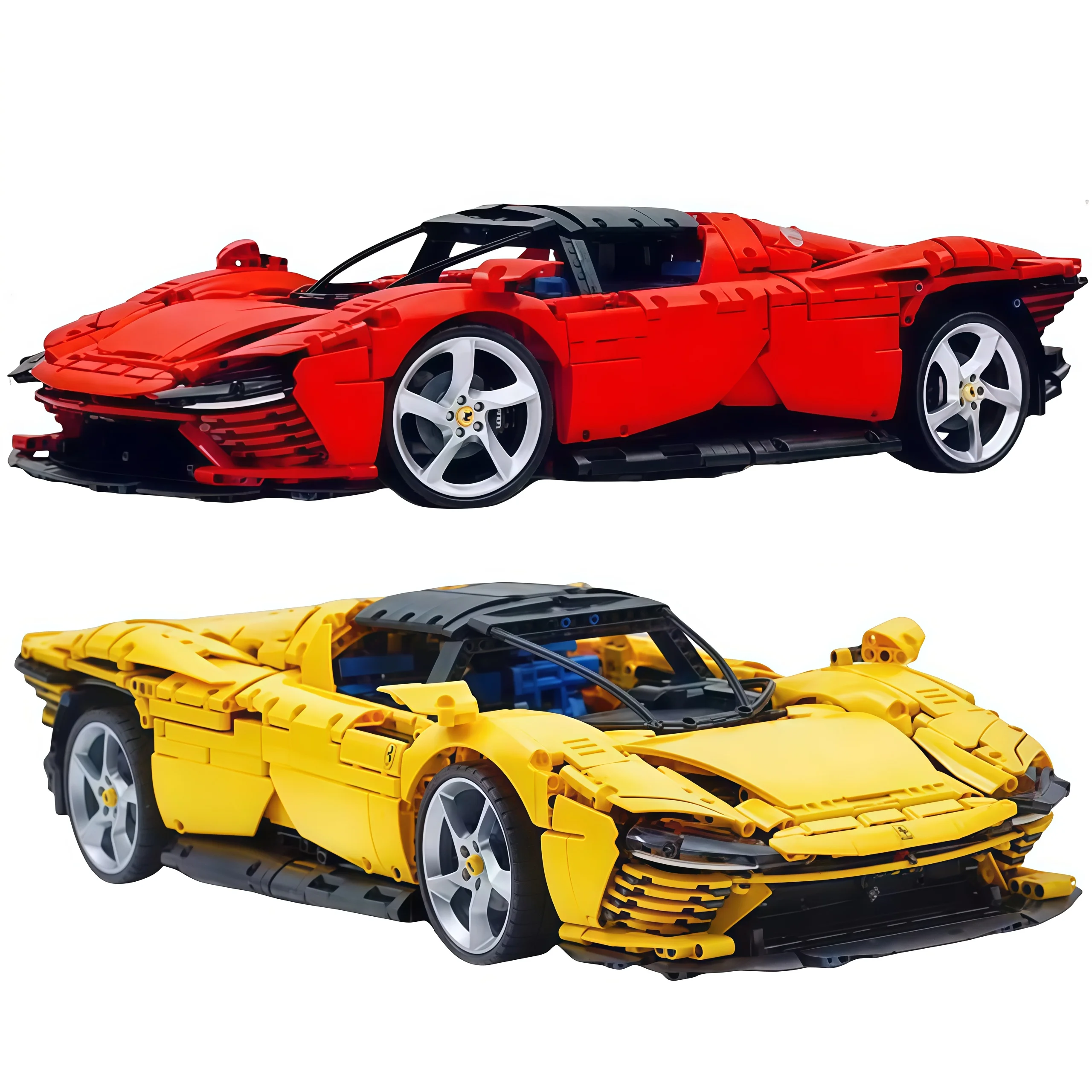 

2025 New Technical Luxury Supercar Building blocks Kit - Italian classic Hypercar Bricks Model,Gift for Adult Car Enthusiasts