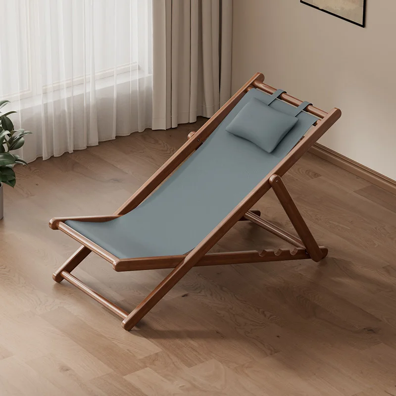 1 Pc, Lounge Chair, Adjustable Lounge Chair, Multi-Functional Chair,Beach Chair, Garden Chair, Foldable, Portable Assembly Chair