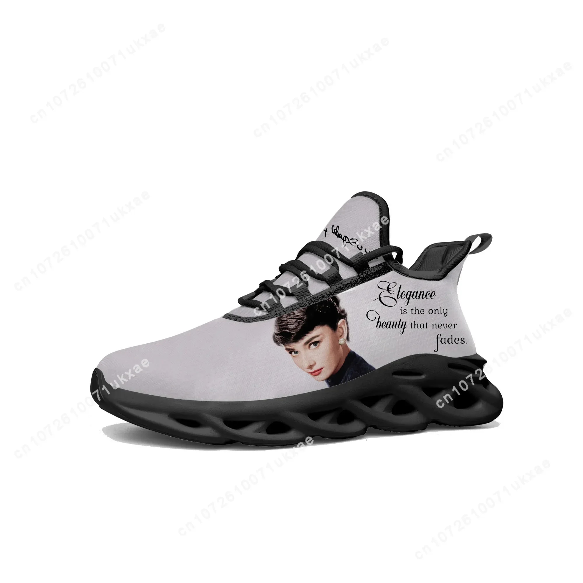 Audrey Hepburn Flats Sneakers Mens Womens Sports Running Shoes High Quality Sneaker Lace Up Mesh Footwear custom made Shoe