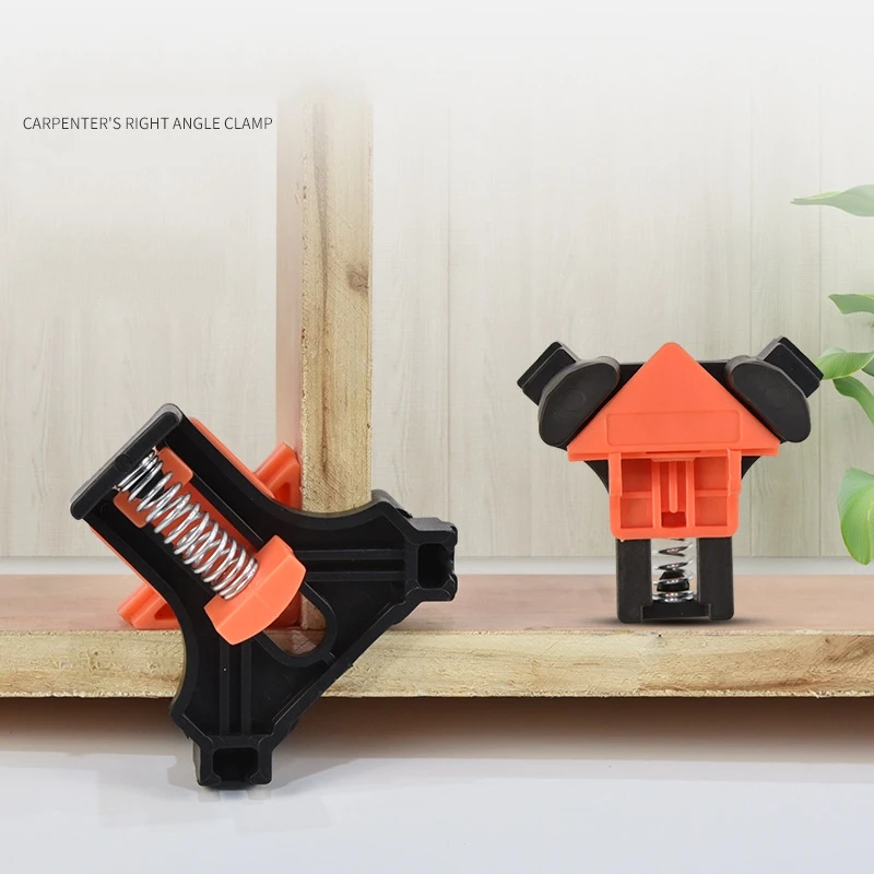 1pc 4pcs Adjustable Corner Clamp for Woodworking,Reinforced Spring Lock 90-Degree Angle Clamps,For Frames,Cabinets,Furniture,DIY view 4