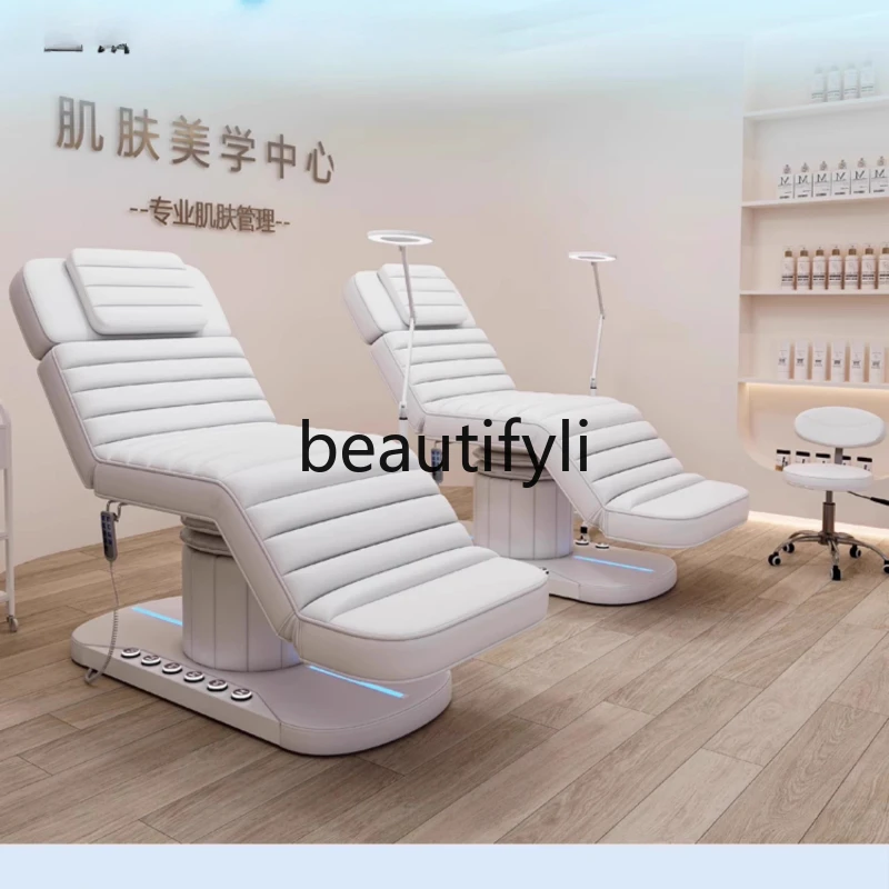 

Electric beauty bed body embroidery foot control lifting massage automatic medical beauty bed