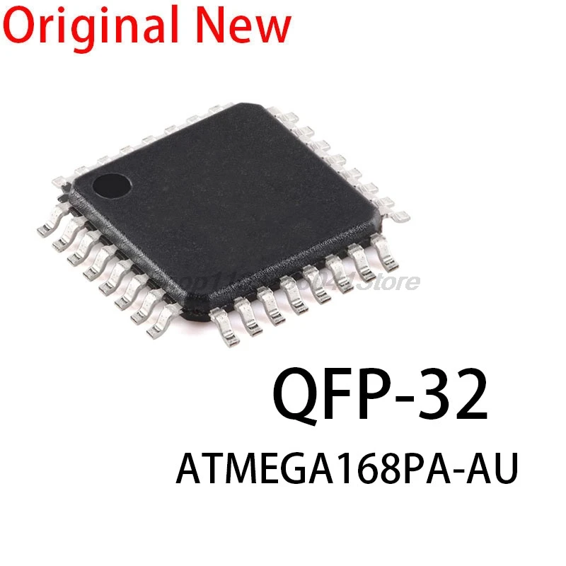 1PCS New and Original ATMEGA 168PA-AU QFP32 ATMEGA168PA AU TQFP-32 AT MEGA168PA-AU QFP-32 ATMEGA168PA-AU