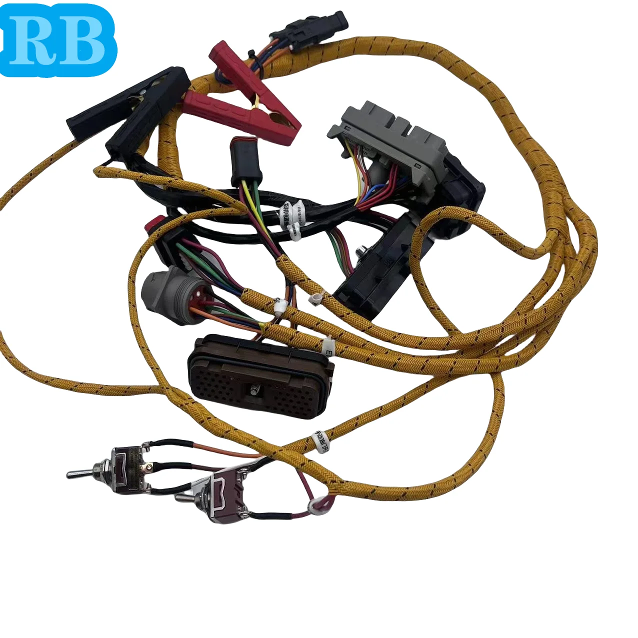 Perkins Caterpillar CAT ecm programming test cable C6.4/C6.6/C7/C9/C13/C15 connection 9P diagnostic cable 478-0235