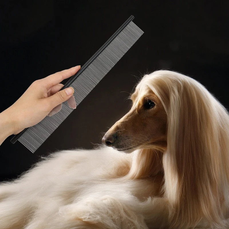 

33cm Professional Pet Grooming Piano Comb for Medium Large Dogs Remove Floating Hair Open Knots Dog Brushes Pets Accessories