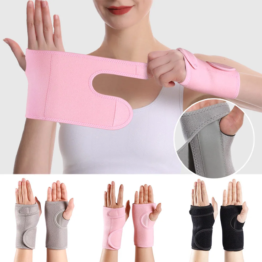 

1pcs Wrist Thumb Wrist Support Orthotics Sleeves Belt Arthritis Straps Hand Brace Compression Wrist Strap Adjustable Health Care