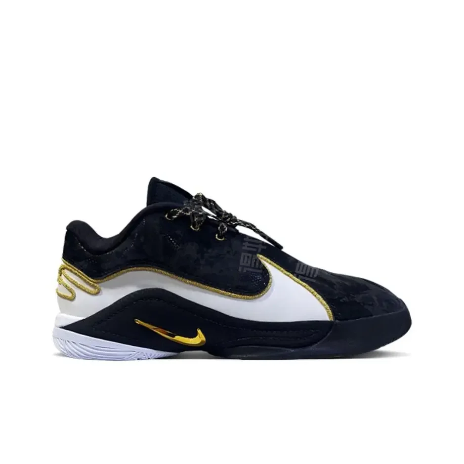 

Мужские нескользящие износостойкие баскетбольные кроссовки Nike LeBron 22 LEBRON XXII BHM EP черно-белые