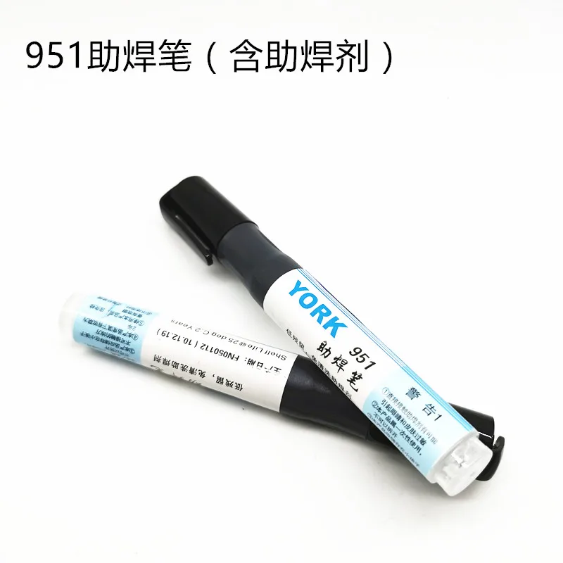 Kester 951 10ml 13cm Non-clean Low-Solid Soldering Rosin Flux Pen For  Solar Panel DIY Power  Fpc/pcb/bga