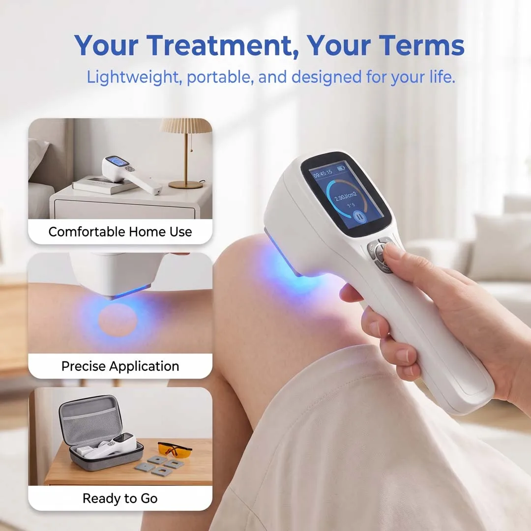 308nm UVB Light Therapy Device 49 Diodes Vitiligo Treatment LED Phototherapy Machine for White Spots Repigmentation Home