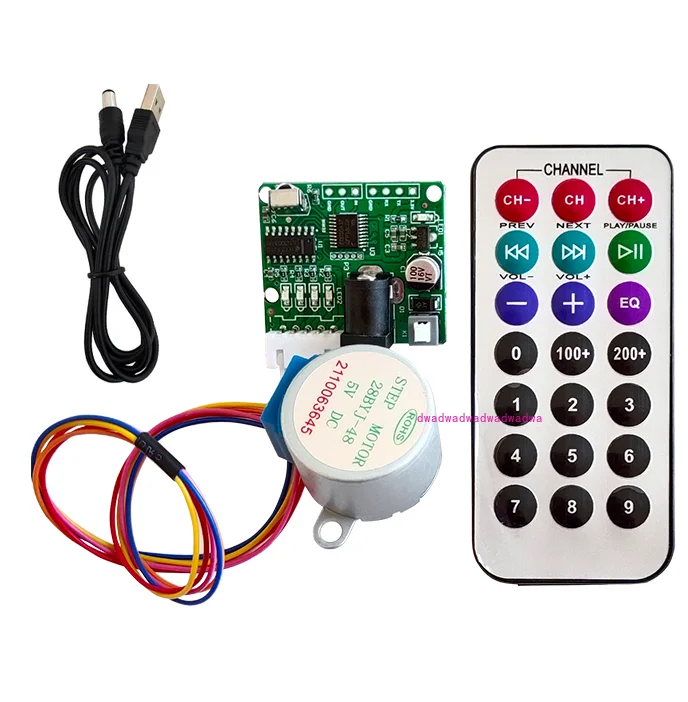 

NEW DC 5V ULN2003 DIY Stepper Motor Driver Board 28BYJ48 Infrared Remote Control