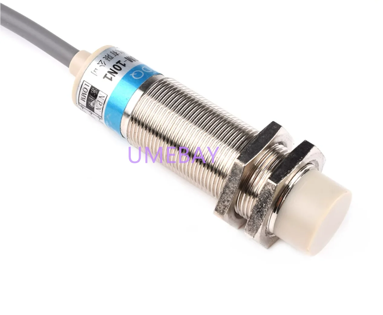 1pcs    Proximity switch LJA18M-10N1 long cylindrical inductive sensor DC 24V three wire NPN normally open