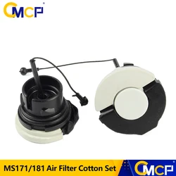 CMCP 2pcs Gas Tank Fuel Oil Cap Kit For STIHL MS171/181 MS200/210 MS230/240/250/260 MS340 MS200T MS211 MS192 MS192T Chainsaw